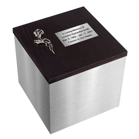 stainless steel urn box|cardboard box for human ashes.